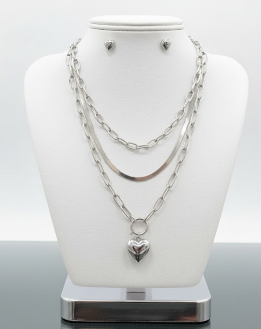 Silver necklace